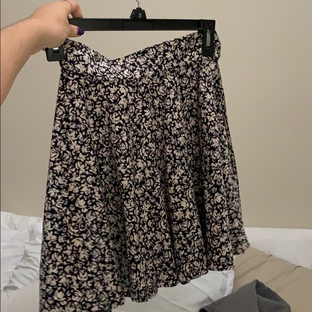 Hollister circle skirt velvet